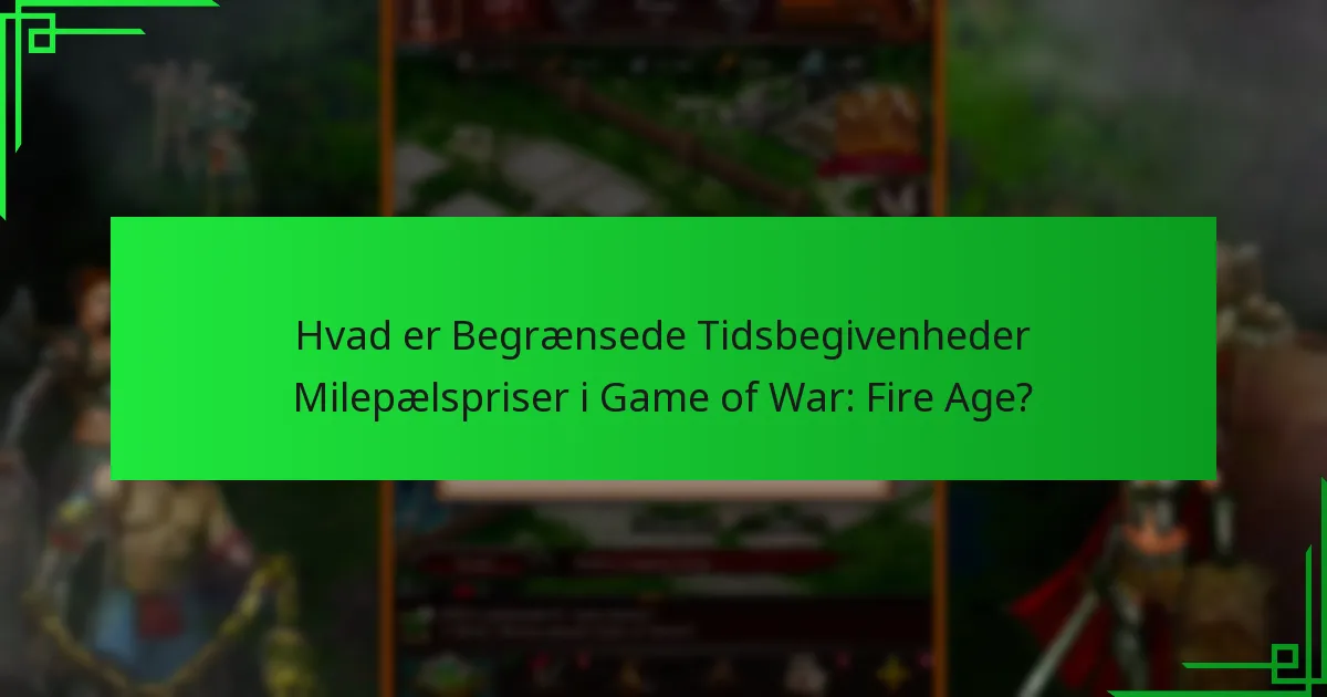 Hvad er de specifikke milepælspriser, der er tilgængelige i begivenheden?
