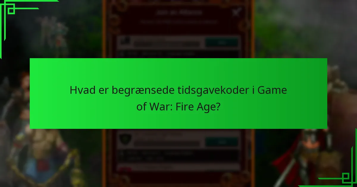 Hvordan kan jeg få begrænsede tidsgavekoder?
