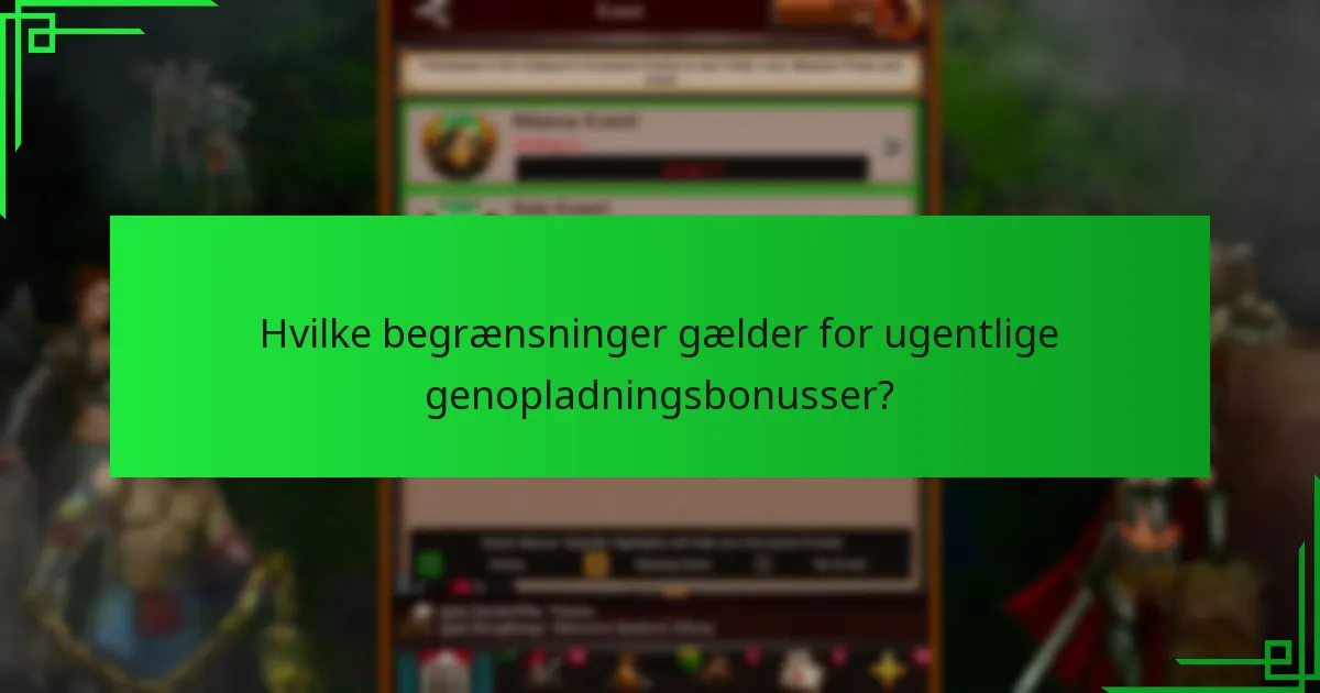 Hvad er værdipropositionen ved at deltage i ugentlige genopladningsbonusser?