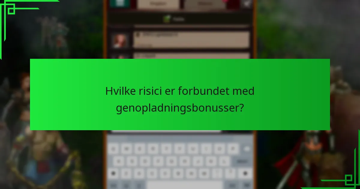 Hvordan udnytter man effektivt genopladningsbonusser?